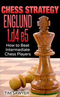 cover of the book Chess Strategy Englund 1.d4 e5: How to Beat Intermediate Chess Players (Sawyer Chess Strategy Book 18)