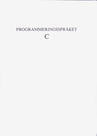 cover of the book Programmeringsspråket C