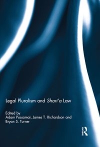 cover of the book Legal Pluralism and Shari'a Law