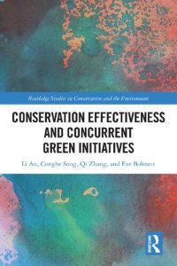 cover of the book Conservation Effectiveness and Concurrent Green Initiatives