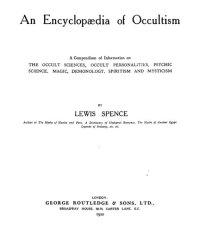 cover of the book An Encyclopaedia of Occultism