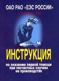 cover of the book Инструкция по оказанию первой помощи при несчастных случаях на производстве