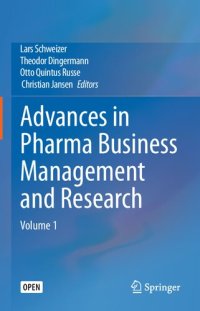 cover of the book Advances in Pharma Business Management and Research