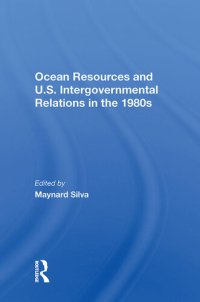 cover of the book Ocean Resources and U.s. Intergovernmental Relations in the 1980s