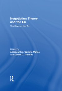 cover of the book Negotiation Theory and the EU: The State of the Art