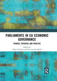 cover of the book Parliaments in EU Economic Governance: Powers, Potential and Practice