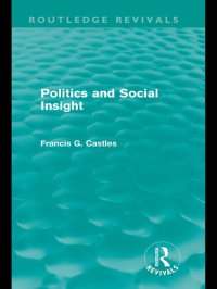 cover of the book Politics and Social Insight