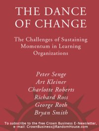 cover of the book The Dance of Change: The challenges to sustaining momentum in a learning organization