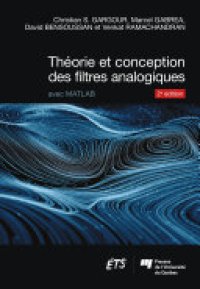 cover of the book Théorie et conception des filtres analogiques, 2e édition: Avec Matlab