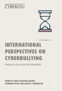 cover of the book International perspectives on cyberbullying: prevalence, risk factors and interventions