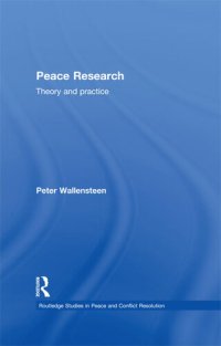 cover of the book Peace Research: Theory and Practice