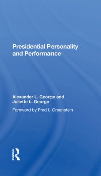 cover of the book Presidential Personality and Performance