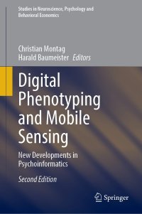 cover of the book Digital Phenotyping and Mobile Sensing: New Developments in Psychoinformatics