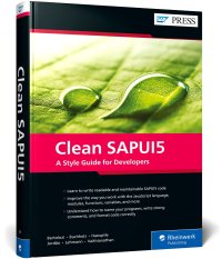 cover of the book Clean SAPUI5: A Style Guide for Developers (SAP PRESS)