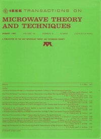 cover of the book IEEE MTT-V040-I08 (1992-08)