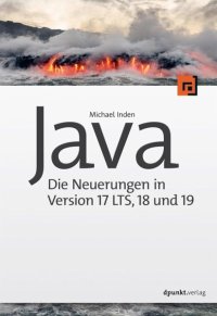 cover of the book Java - die Neuerungen in Version 17 LTS, 18 und 19