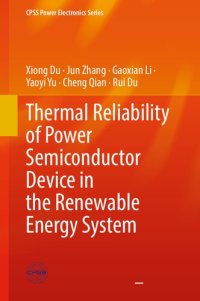 cover of the book Thermal Reliability of Power Semiconductor Device in the Renewable Energy System