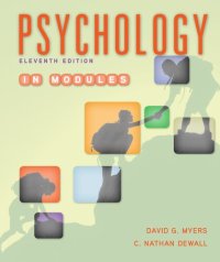 cover of the book Psychology in modules