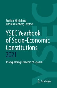 cover of the book YSEC Yearbook of Socio-Economic Constitutions 2021: Triangulating Freedom of Speech