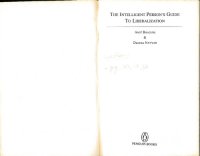 cover of the book The intelligent person's guide to liberalization