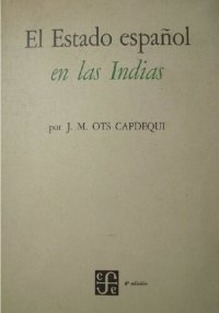 cover of the book El Estado español en las Indias