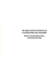 cover of the book The World Scientific Reference On Entrepreneurship: Volume 3: Sustainability, Ethics, and Entrepreneurship