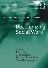 cover of the book Decolonizing Social Work