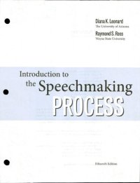 cover of the book Introduction to the Speechmaking Process