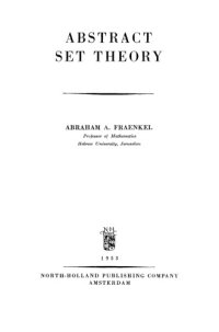 cover of the book Abstract Set Theory