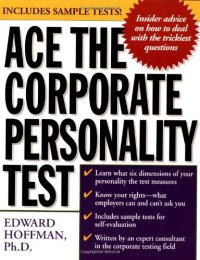 cover of the book Ace the corporate personality test