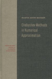 cover of the book Chebyshev Methods in Numerical Approximation 