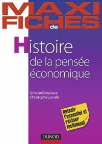 cover of the book Histoire de la pensée économique