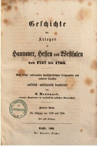 cover of the book Die Feldzüge von 1759 und 1760