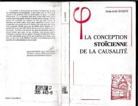 cover of the book La conception stoïcienne de la causalité