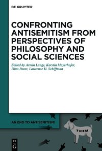 cover of the book Confronting Antisemitism from Perspectives of Philosophy and Social Sciences