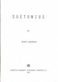 cover of the book Suetonius: Biographer of the Caesars