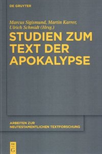 cover of the book Studien zum Text der Apokalypse