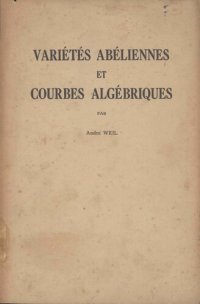 cover of the book Variétés abéliennes et courbes algébriques