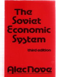 cover of the book THE SOVIET ECONOMIC SYSTEM