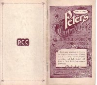 cover of the book Peters Ammunition Price List - Janurary 1897