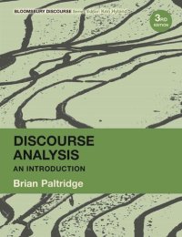 cover of the book Discourse Analysis: An Introduction, 3rd Edition (Bloomsbury Discourse)