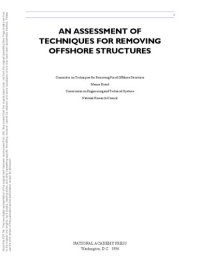 cover of the book Assessment of Techniques for Removing Offshore Structures