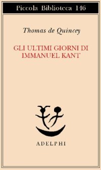 cover of the book Gli ultimi giorni di Immanuel Kant