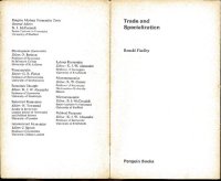 cover of the book Trade and specialization