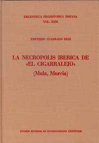 cover of the book La necrópolis ibérica de "El Cigarralejo" (Mula, Murcia)