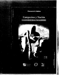 cover of the book Campesino y nación. La construcción de México y Perú poscoloniales