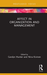 cover of the book Affect in Organization and Management