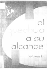 cover of the book El quechua a su alcance