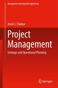 cover of the book Project Management: Strategic and Operational Planning