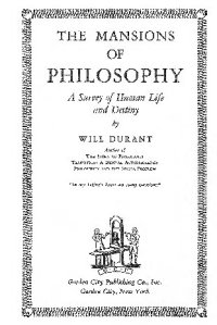 cover of the book The Mansions of Philosophy